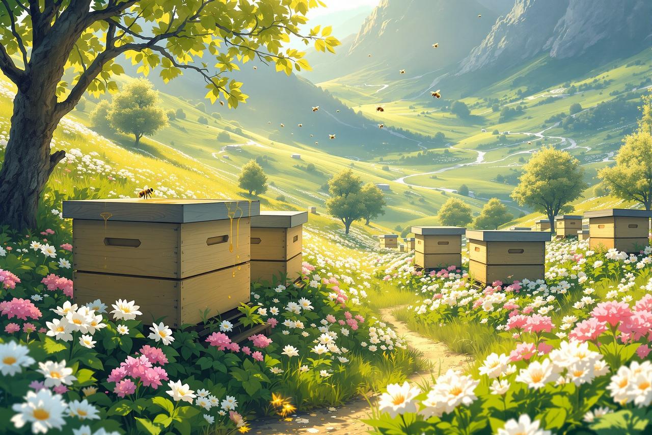 AI漫改短剧作品 - 蜂蜜与三叶草
