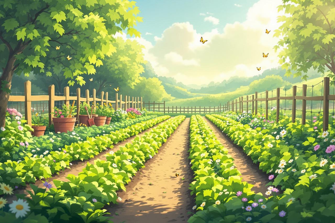 AI漫改短剧作品 - 外婆的菜园子